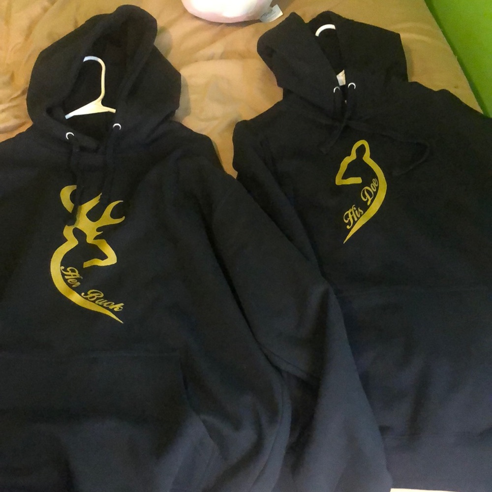 Matching Couple Hoodies